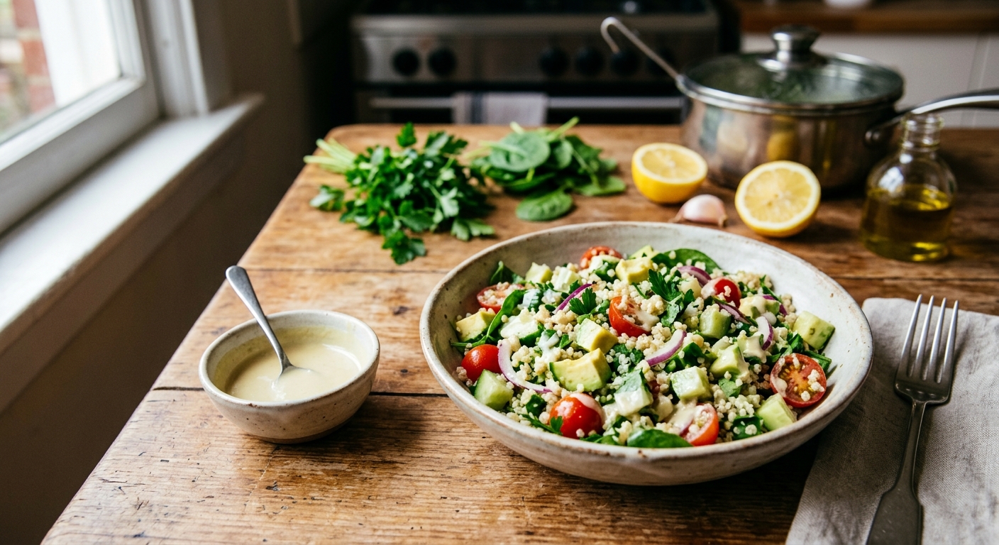 Healthy Quinoa Avocado Salad